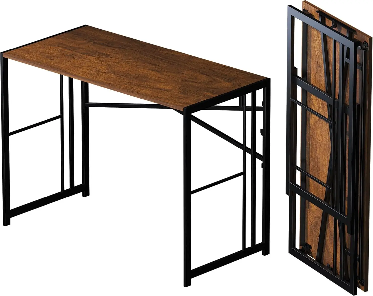40 Inch Folding Computer Desk for Teens, No Assembly Required Home Office Table in Mahogany Finish
40 Inch Folding Computer Desk for Teens, No Assembly Required Home Office Table in Mahogany Finish
