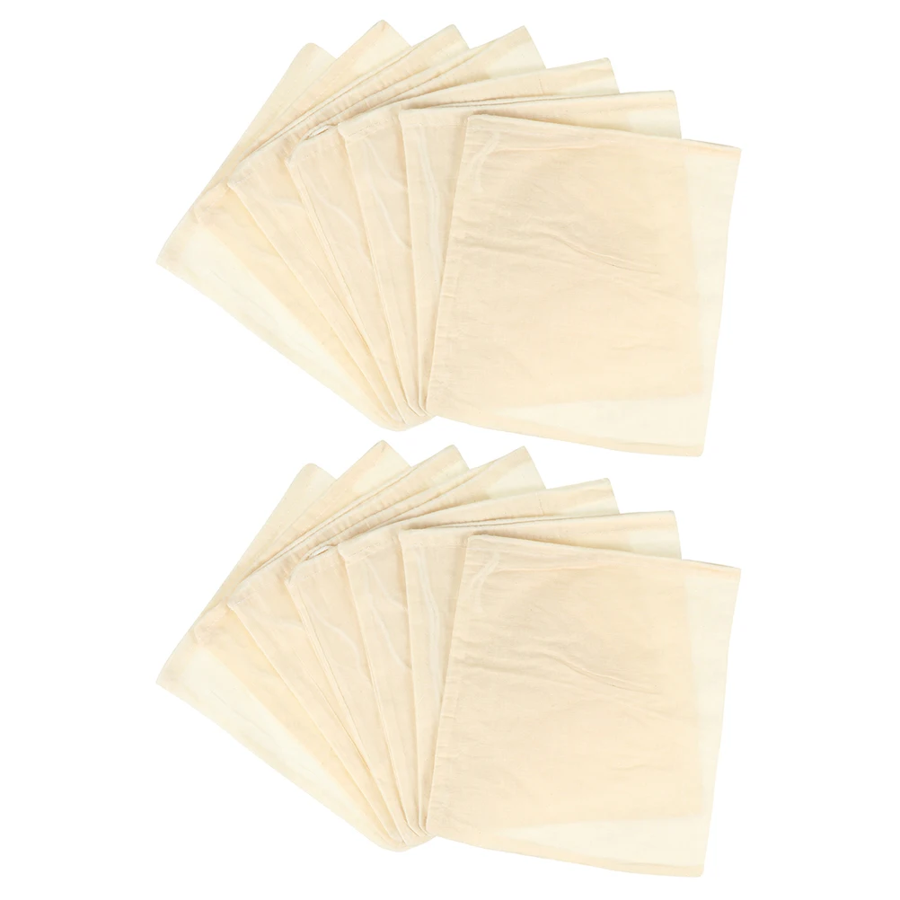 50pcs Drawstring Bag Cotton Gauze Spice Bags for Cooking Soup Tea Coffee Filter Reusable Muslin Strainer Pouch Storage
50pcs Drawstring Bag Cotton Gauze Spice Bags for Cooking Soup Tea Coffee Filter Reusable Muslin Strainer Pouch Storage