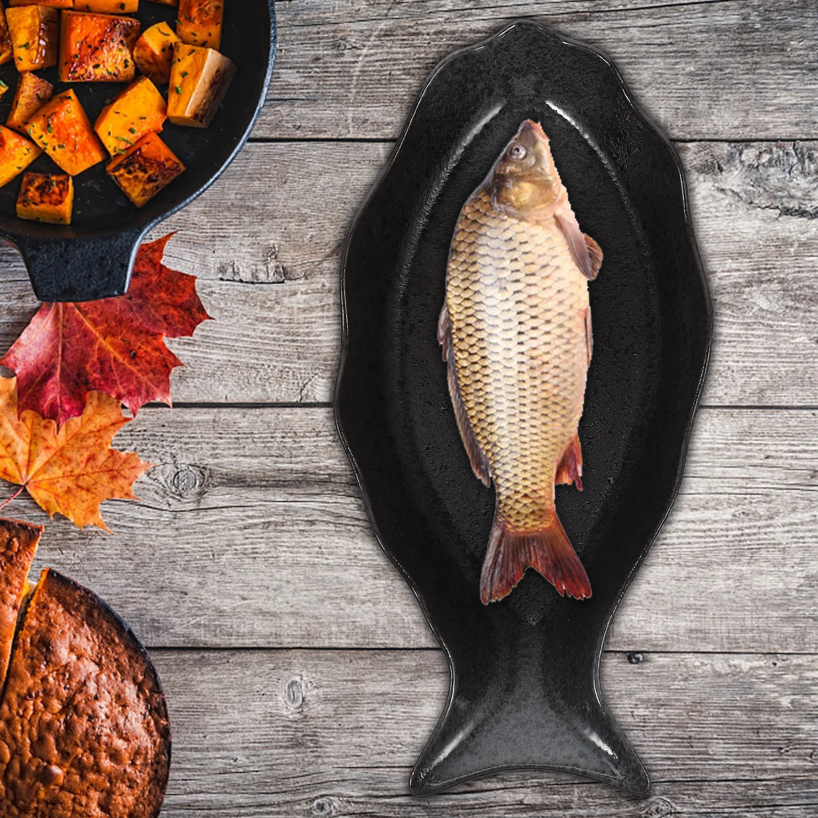 Ceramic Fish Plate Japanese Style Food Serving Dish Dessert Tray Home Supplies Microwave Oven Safe Serving Plates
Ceramic Fish Plate Japanese Style Food Serving Dish Dessert Tray Home Supplies Microwave Oven Safe Serving Plates