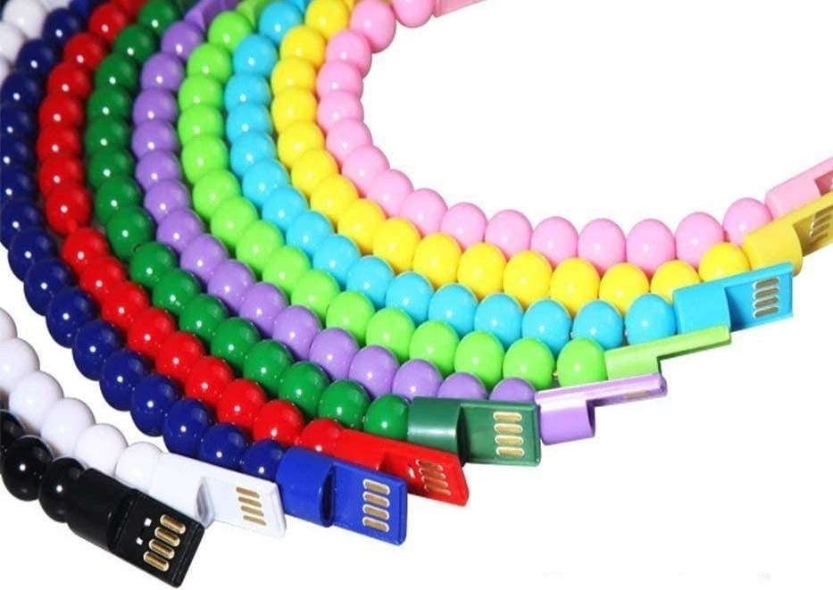 100pcs Portable Micro USB Type C Beads Bracelet Data Charger Cable Solid Cord Charging For iPhone Samsung S7 S8 Androdi Phones
100pcs Portable Micro USB Type C Beads Bracelet Data Charger Cable Solid Cord Charging For iPhone Samsung S7 S8 Androdi Phones