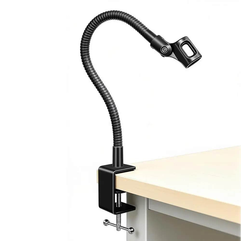 Free Shipping 13-INCHS Flexible Gooseneck Microphone Stand with Heavy Duty Desk Clamp for Podcast, Meetings, Lectures, Radio Bro
Free Shipping 13-INCHS Flexible Gooseneck Microphone Stand with Heavy Duty Desk Clamp for Podcast, Meetings, Lectures, Radio Bro