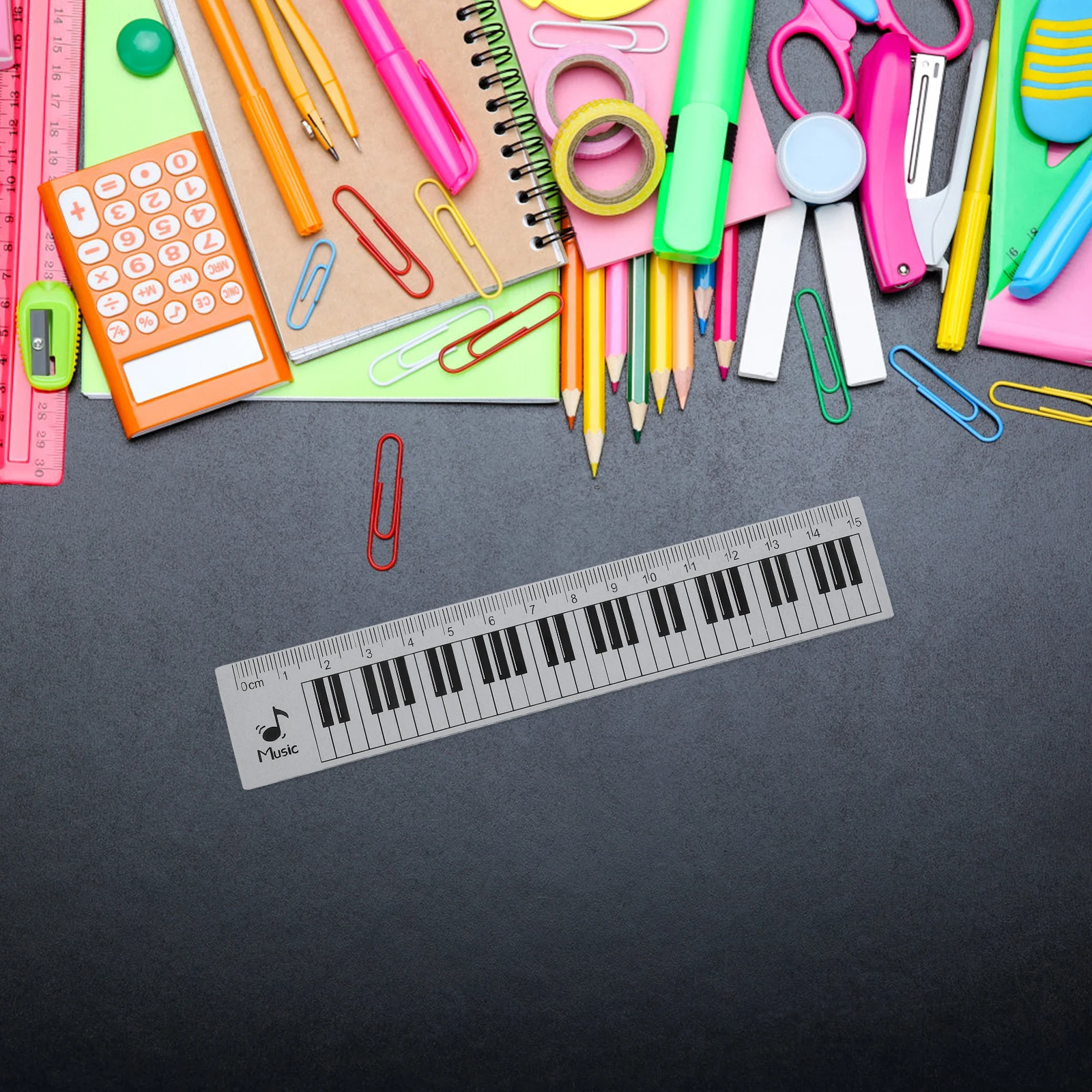 Music Ruler Clear Plastic Straight Rule Drafting Tool for Students Teachers Multi Functional Ruler Set Portable Light Storage
Music Ruler Clear Plastic Straight Rule Drafting Tool for Students Teachers Multi Functional Ruler Set Portable Light Storage