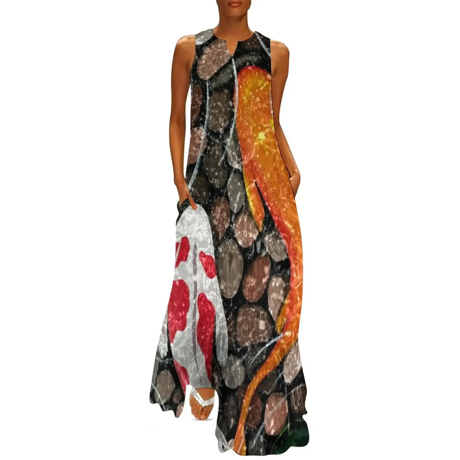 The Koi Pond Long Dress dresses for official occasions luxury evening dress woman for wedding Dress
The Koi Pond Long Dress dresses for official occasions luxury evening dress woman for wedding Dress