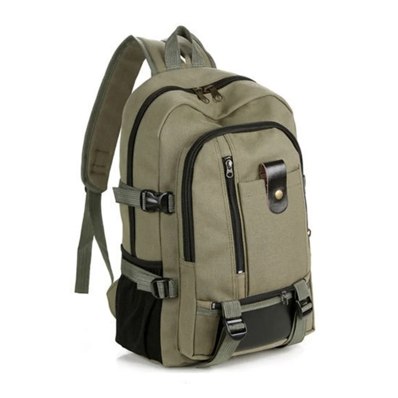 Portable Backpack For Men Travel Daypack Canvas Large Capacity Storage Bag School Bookbag For Camping Hiking Cycle Business
Portable Backpack For Men Travel Daypack Canvas Large Capacity Storage Bag School Bookbag For Camping Hiking Cycle Business