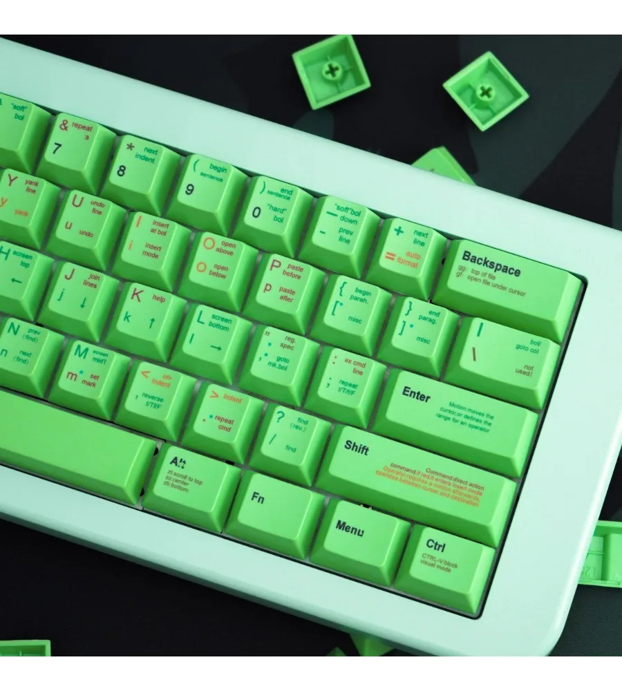 Keycap PBT sublimation cherry original factory height suitable 61 64 green programmer 140 keys mechanical keyboard
Keycap PBT sublimation cherry original factory height suitable 61 64 green programmer 140 keys mechanical keyboard