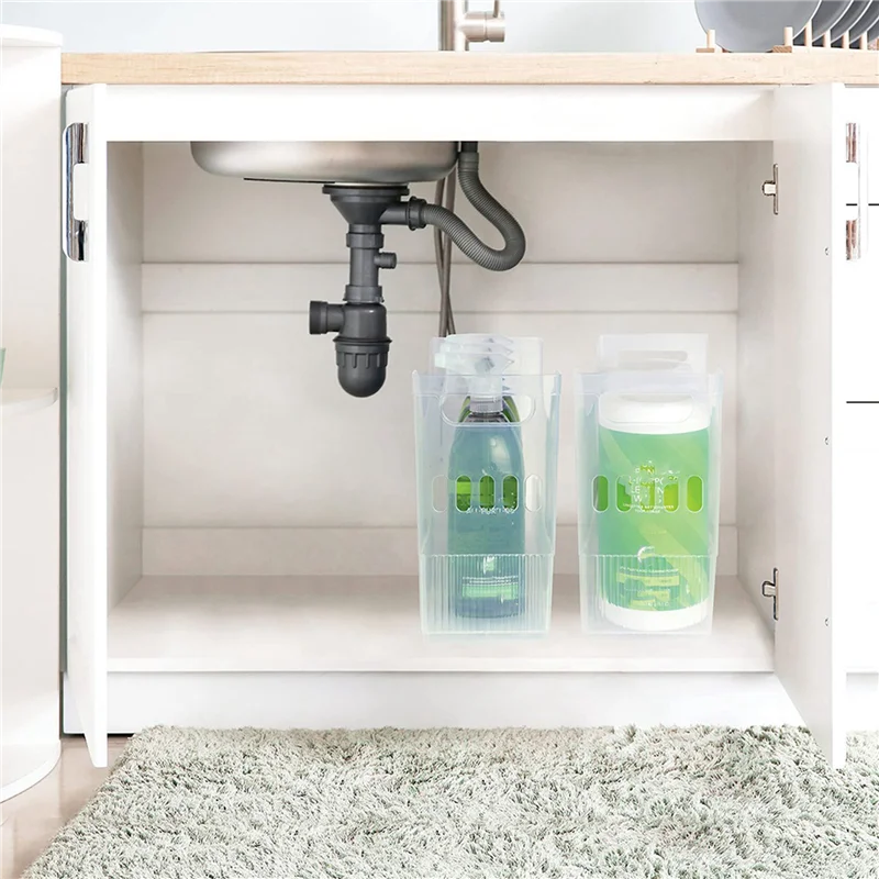 4X Pantry Cupboard Organizers And Storage Bins, Kitchen & Bathroom Organizing Containers, Freezer Storage Organizers B
4X Pantry Cupboard Organizers And Storage Bins, Kitchen & Bathroom Organizing Containers, Freezer Storage Organizers B
