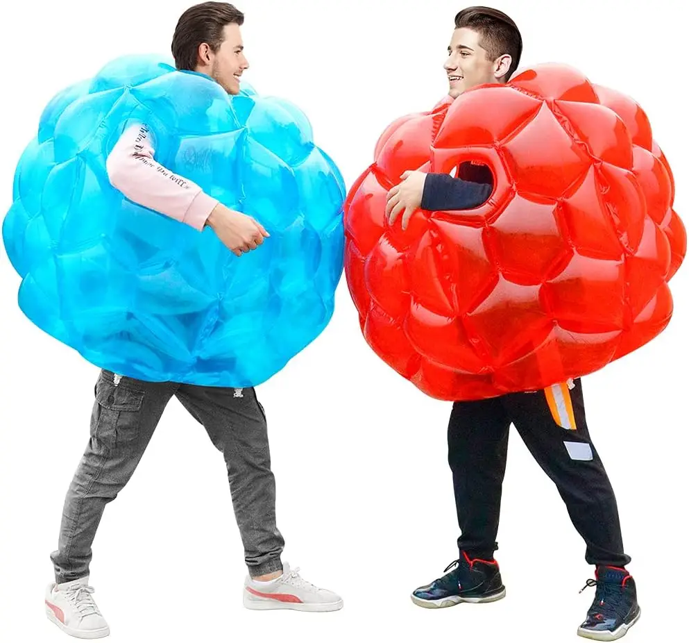 Inflatable Buddy Bumper Balls 2pcs, Kids Soccer Ball Giant Human Hamster Knocker Ball Body Zorb Ball for Adults, Outdoor Team Ga
Inflatable Buddy Bumper Balls 2pcs, Kids Soccer Ball Giant Human Hamster Knocker Ball Body Zorb Ball for Adults, Outdoor Team Ga