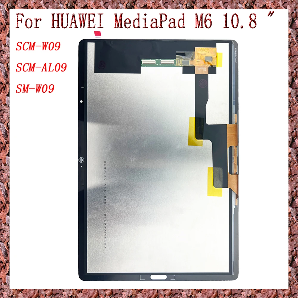 AAA For Huawei MediaPad M6 10.8 " SCM-W09 SCM-AL09 SM-W09 LCD Display Touch Screen Digitizer Glass Assembly Repair
AAA For Huawei MediaPad M6 10.8 " SCM-W09 SCM-AL09 SM-W09 LCD Display Touch Screen Digitizer Glass Assembly Repair