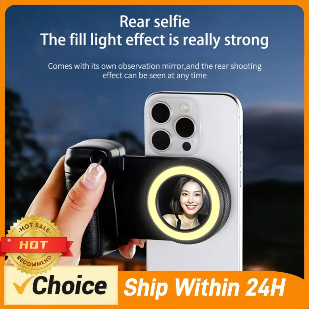For Magsafe Bluetooth-Compatible Shutter Camera Handle Grip Selfie Stablizer 1/4inch Screw Selfie Handle Camera Photo Stabilizer
For Magsafe Bluetooth-Compatible Shutter Camera Handle Grip Selfie Stablizer 1/4inch Screw Selfie Handle Camera Photo Stabilizer