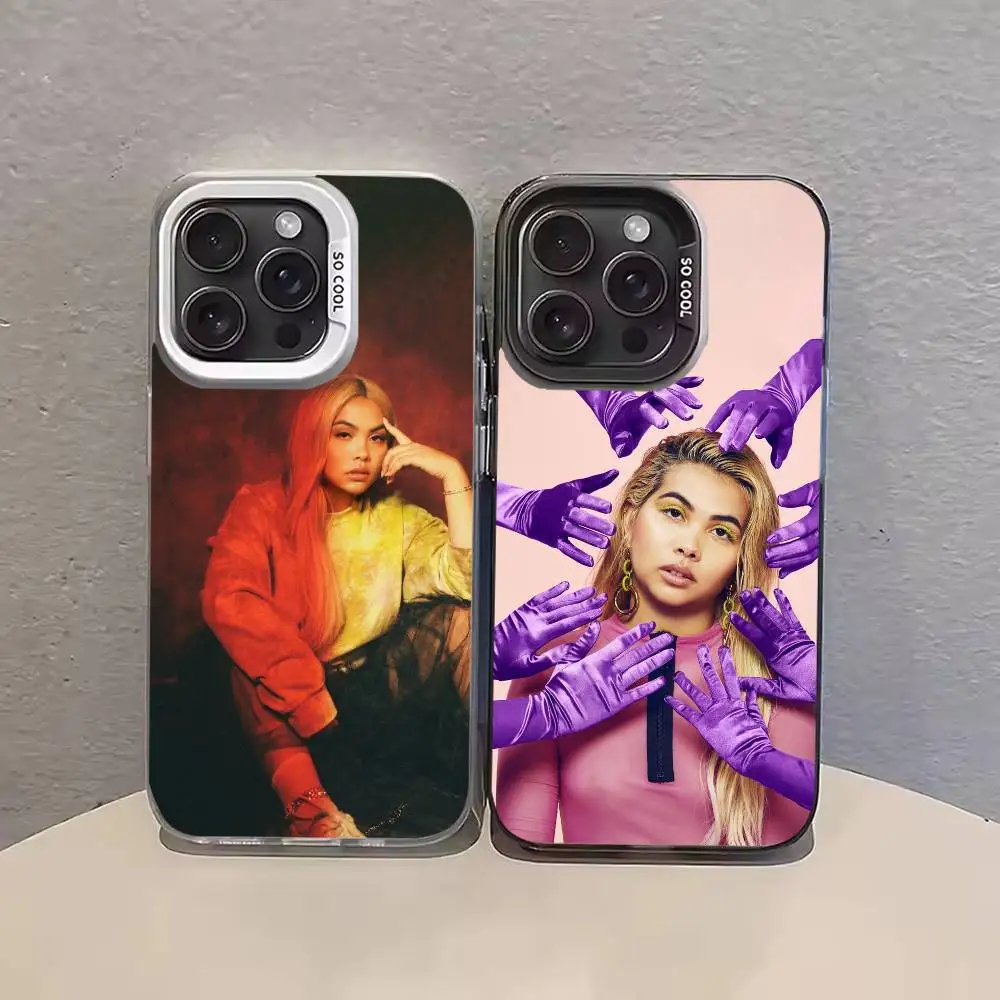 Singer H-Hayley K-Kiyoko Phone Case For iPhone 17,16,15,14,13,12,11,Pro Max,Plus black Candy Silver Cover
Singer H-Hayley K-Kiyoko Phone Case For iPhone 17,16,15,14,13,12,11,Pro Max,Plus black Candy Silver Cover
