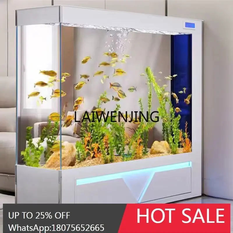 HLZ fish tank medium and large screen partition intelligent temperature display ecological circulation aquarium
HLZ fish tank medium and large screen partition intelligent temperature display ecological circulation aquarium