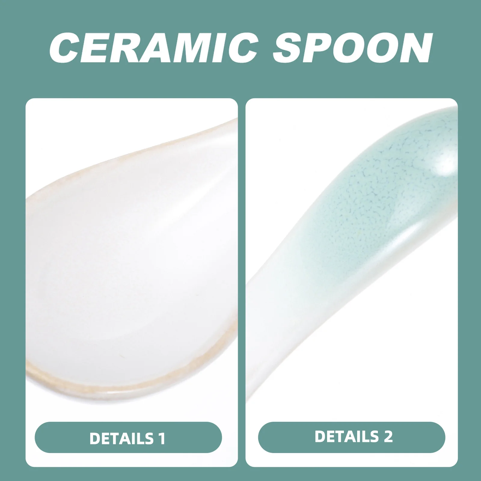 4Pcs Ceramic Spoons Cereal Spoons Japanese Style Porridge Spoon Creative Housewarming Gift 122 Rice Spoon
4Pcs Ceramic Spoons Cereal Spoons Japanese Style Porridge Spoon Creative Housewarming Gift 122 Rice Spoon