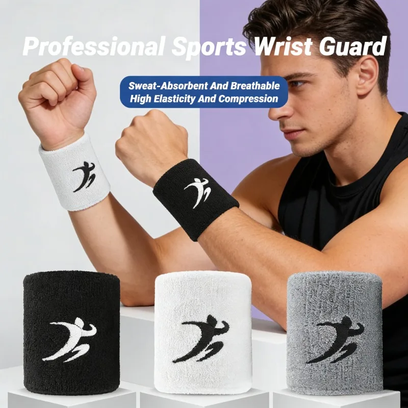 Fashion Sports Wristbands For Men And Women Running Basketball Fitness Tennis Badminton Towels Breathable Sweat Absorbing
Fashion Sports Wristbands For Men And Women Running Basketball Fitness Tennis Badminton Towels Breathable Sweat Absorbing