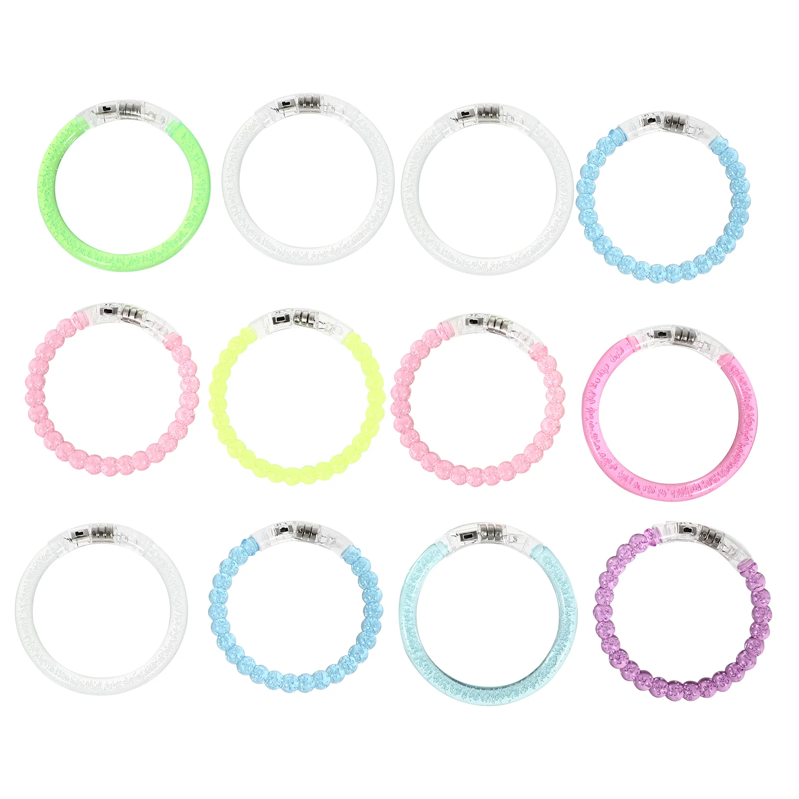12 Pcs Glitter Bracelet Luminous Wristband Bracelets Shine Party Supply Children Supplies Abs Wristbands Plaything
12 Pcs Glitter Bracelet Luminous Wristband Bracelets Shine Party Supply Children Supplies Abs Wristbands Plaything