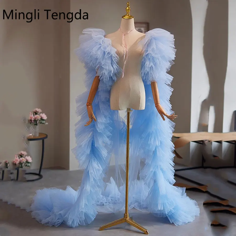 Mingli Tengda шаль невесты небесно-голубое элегантное женское болеро нерегулярный тюлевой плащ накидка на руку свадебные аксессуары перспектива
Mingli Tengda шаль невесты небесно-голубое элегантное женское болеро нерегулярный тюлевой плащ накидка на руку свадебные аксессуары перспектива