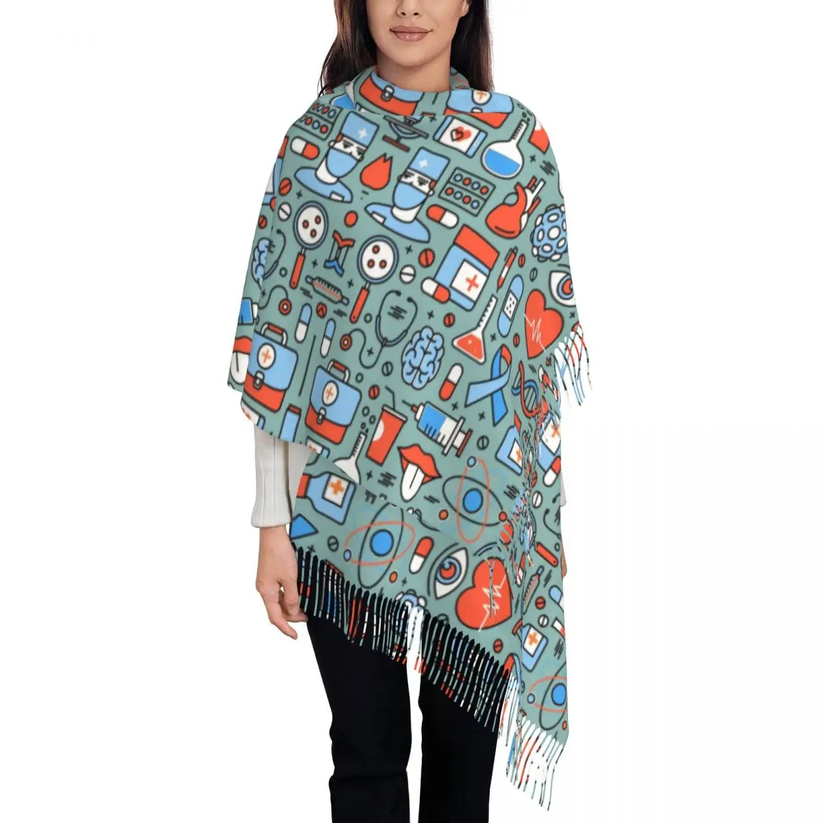 Cool Proud To Be A Nurse Tassel Scarf Women Soft Health Care Nursing Shawl Wrap Lady Winter Fall Scarves
Cool Proud To Be A Nurse Tassel Scarf Women Soft Health Care Nursing Shawl Wrap Lady Winter Fall Scarves