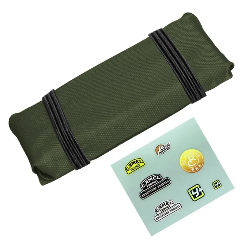 NEW HOT In Stock-For 1/16 1/18 1/24 RC Crawler Compatible Simulated Tent Bag Handmade Scale Decoration Simulated Roof Luggage Te
NEW HOT In Stock-For 1/16 1/18 1/24 RC Crawler Compatible Simulated Tent Bag Handmade Scale Decoration Simulated Roof Luggage Te