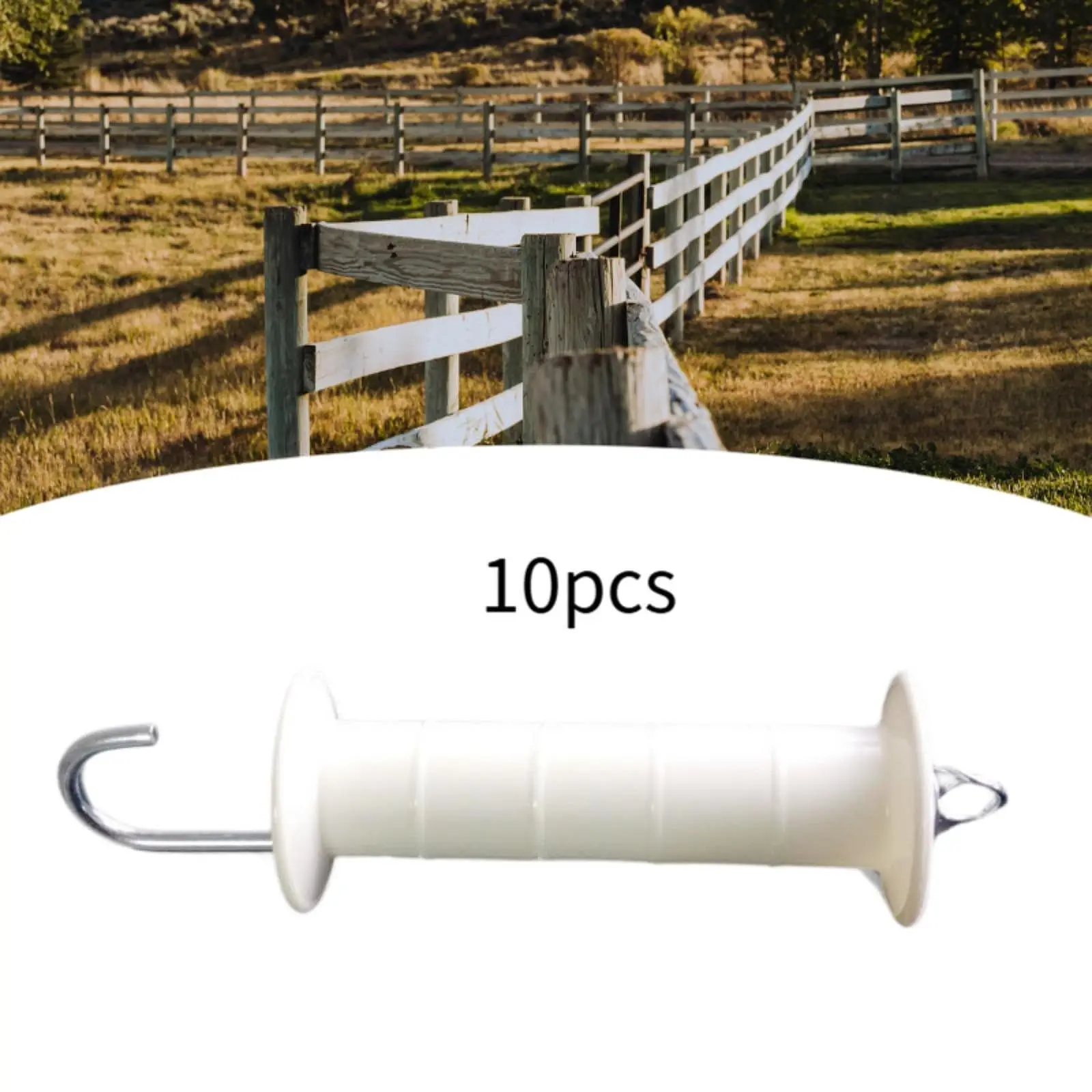 10 шт. изолированные ручки для забора с пружиной, более стабильные, простые в использовании,
10 шт. изолированные ручки для забора с пружиной, более стабильные, простые в использовании,