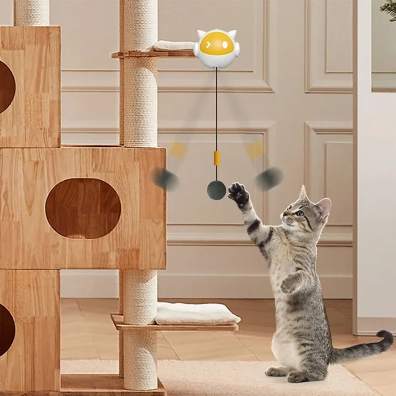 Cat Supplies Smart Electric Cat Toy Ball Automatic Lifting Spring Rod To Relieve Boredom Interactive Toys for Cats
Cat Supplies Smart Electric Cat Toy Ball Automatic Lifting Spring Rod To Relieve Boredom Interactive Toys for Cats