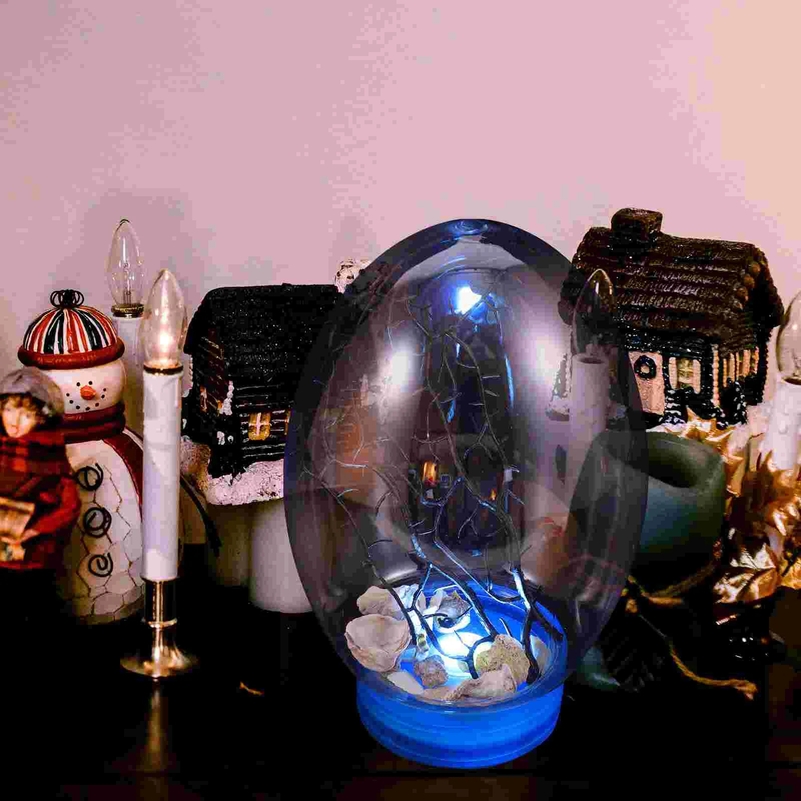 Fish Tank with LED Light Small Bowls Mini Desktop Aquarium Revolving Base Plastic Ecosphere Closed Ecosystem Shrimp
Fish Tank with LED Light Small Bowls Mini Desktop Aquarium Revolving Base Plastic Ecosphere Closed Ecosystem Shrimp