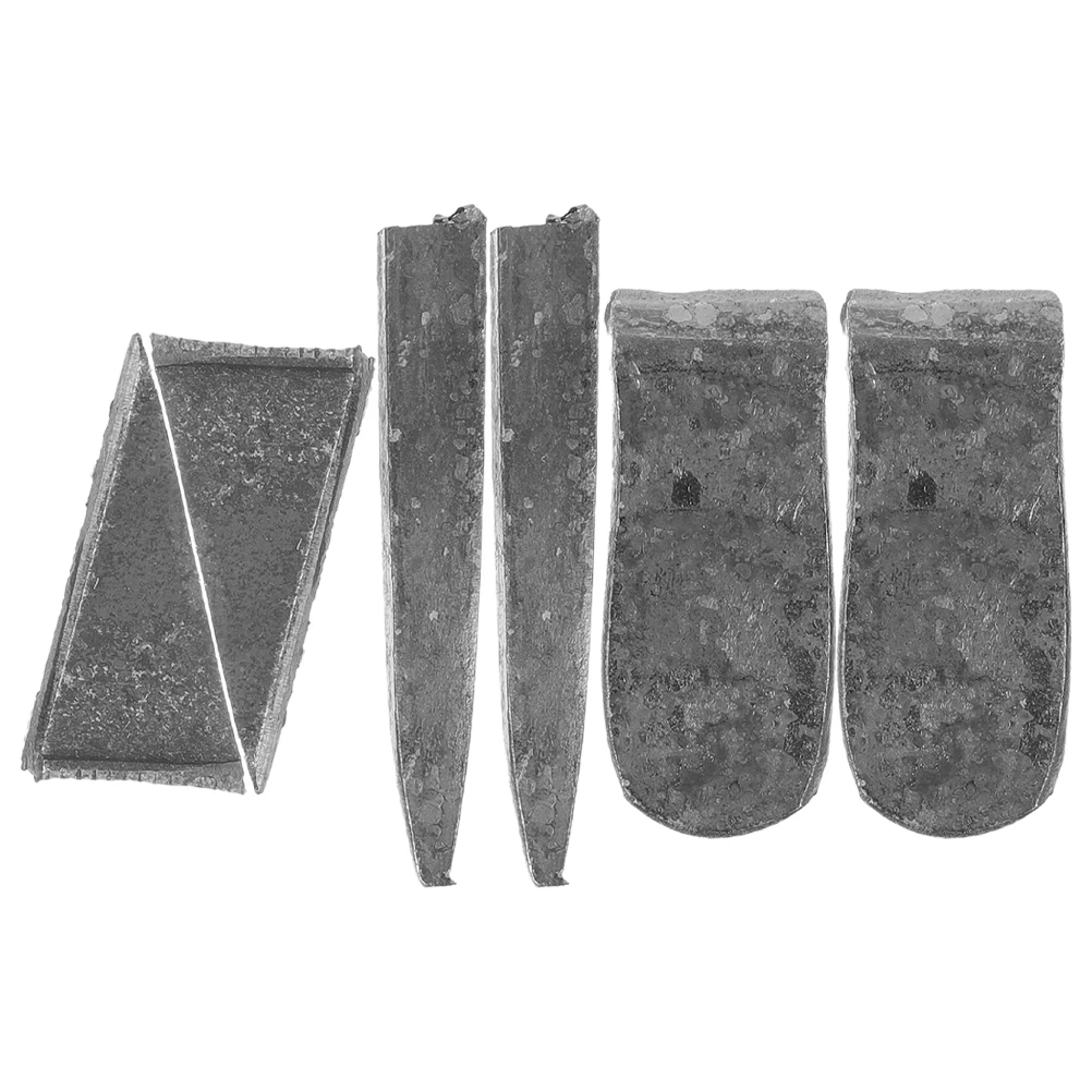 6 Pcs Handmade Blacksmith Tools Hammer Plug Accessories Ax Iron Wedge Axe Replacement
6 Pcs Handmade Blacksmith Tools Hammer Plug Accessories Ax Iron Wedge Axe Replacement