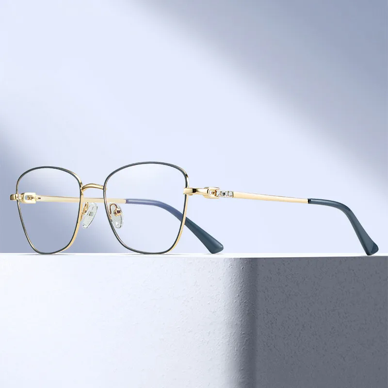 Luxurious diamond Metal Frame Progressive Lenses Prescription Glasses Women Photochromic Lens CR39 Optical Eyeglasses 309653
Luxurious diamond Metal Frame Progressive Lenses Prescription Glasses Women Photochromic Lens CR39 Optical Eyeglasses 309653