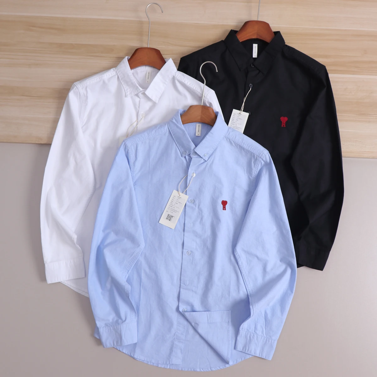 Japanese Style Long Sleeve Oxford Cloth Shirt Men's Fashionable Versatile Art Casual Loose Pure Cotton Collar Shirt
Japanese Style Long Sleeve Oxford Cloth Shirt Men's Fashionable Versatile Art Casual Loose Pure Cotton Collar Shirt