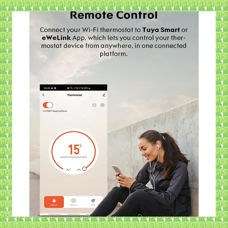 Tuya Smart Life Wifi Thermostat Controller Switch Water Gas Boiler 5A 110V, 220V, For Alexa, Google Home Black Easy To Use
Tuya Smart Life Wifi Thermostat Controller Switch Water Gas Boiler 5A 110V, 220V, For Alexa, Google Home Black Easy To Use