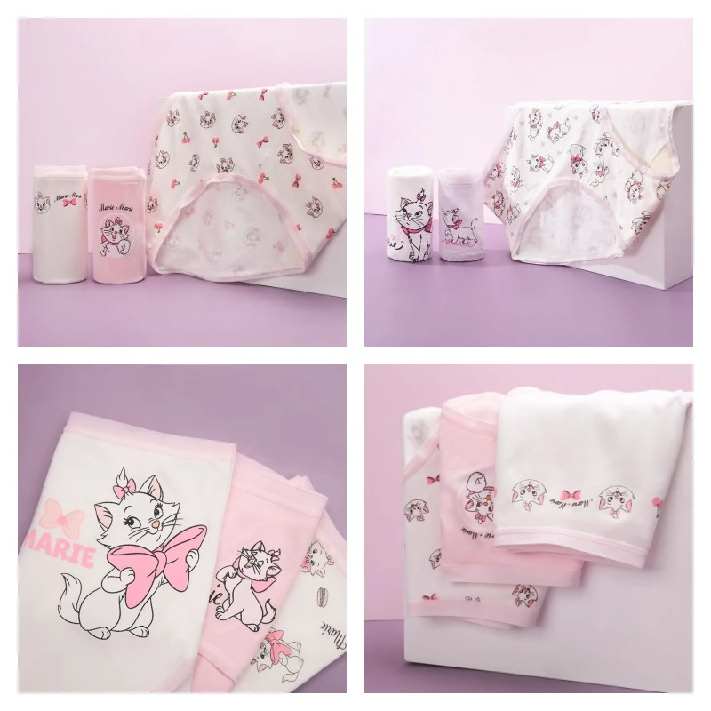 Disney Marie Cat Women's Panties Creative high-value plus-size spring and summer comfortable and breathable underwear for girls
Disney Marie Cat Women's Panties Creative high-value plus-size spring and summer comfortable and breathable underwear for girls