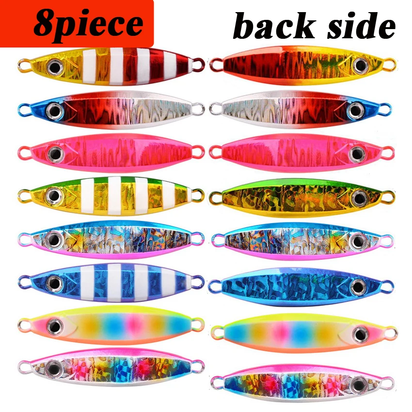 8 шт., жесткая рыболовная приманка, 40-100 г
8 шт., жесткая рыболовная приманка, 40-100 г