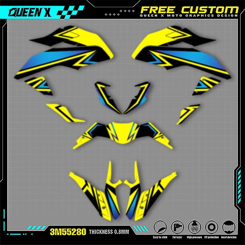 Queen X MOTOR Graphics Decals Stickers Kits For KTM DUKE 125 390 2017 2018-2020 Motorcycle Accessories Numer Name Custom 006
Queen X MOTOR Graphics Decals Stickers Kits For KTM DUKE 125 390 2017 2018-2020 Motorcycle Accessories Numer Name Custom 006