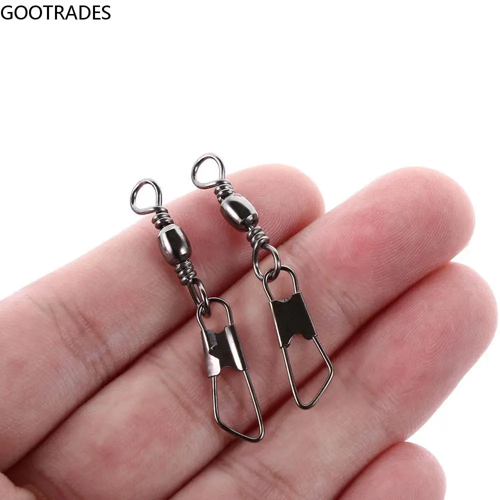 Metal With Interlock Tool Swivels Solid Rings Fishing Line Connector Fishing Pins Hanging Snap
Metal With Interlock Tool Swivels Solid Rings Fishing Line Connector Fishing Pins Hanging Snap