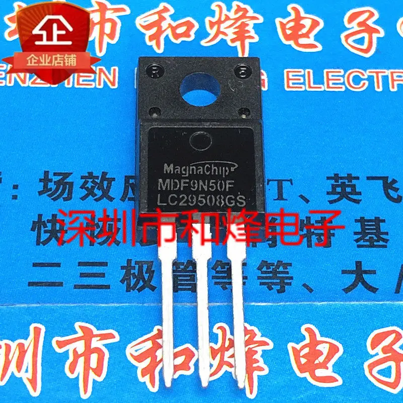 20 шт./лот MDF9N50F TO-220F 900 В 5 А
20 шт./лот MDF9N50F TO-220F 900 В 5 А