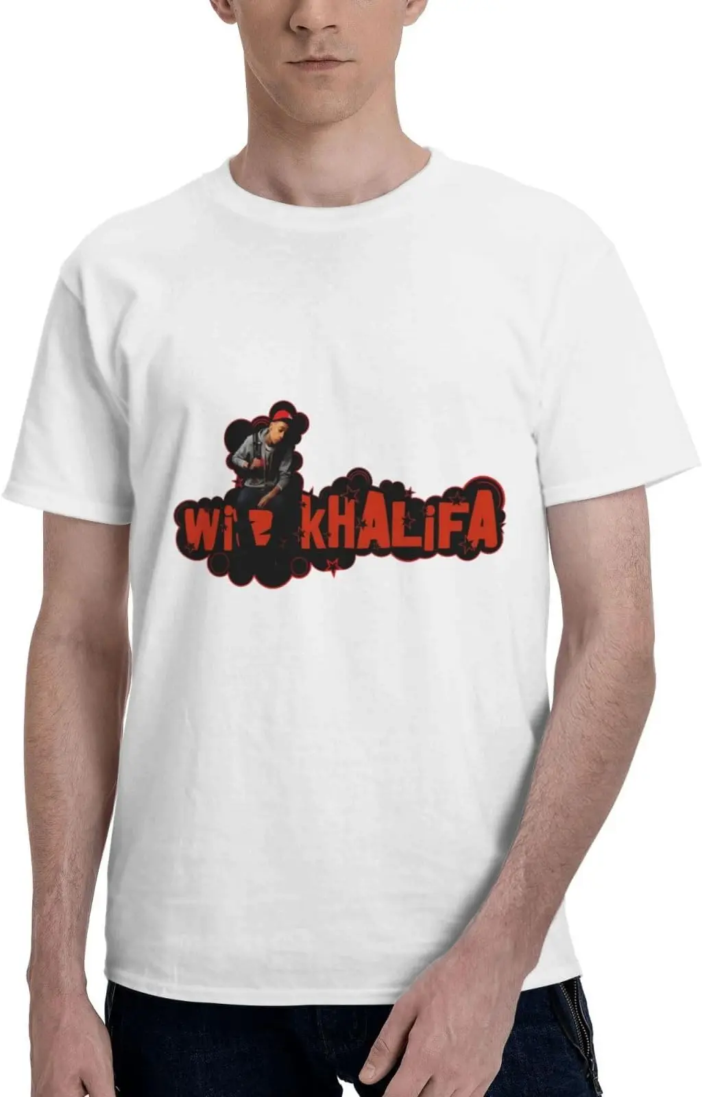 Wiz Music Khalifa, персонализированные модные футболки с узором, высококачественные футболки из 100% хлопка с коротким рукавом
Wiz Music Khalifa, персонализированные модные футболки с узором, высококачественные футболки из 100% хлопка с коротким рукавом