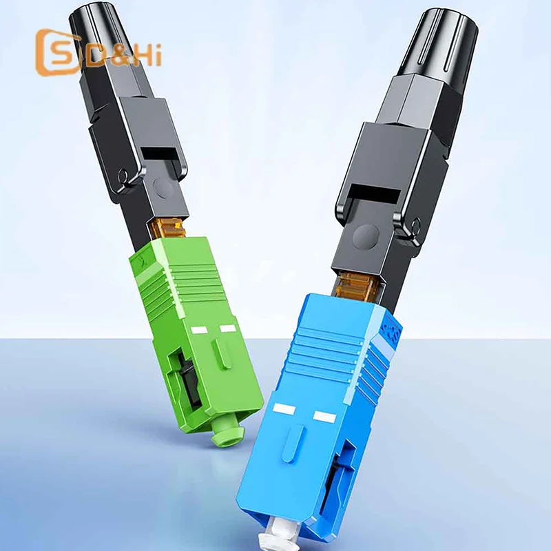 10Pcs SC UPC/APC Fiber Optic Quick Connector FTTH Single Mode Fast Field Assembly Reusable Optical Cold Connection Adapter
10Pcs SC UPC/APC Fiber Optic Quick Connector FTTH Single Mode Fast Field Assembly Reusable Optical Cold Connection Adapter