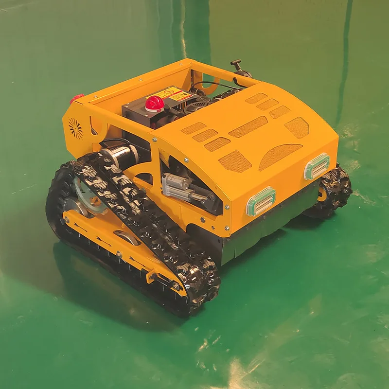 Crawler-type Remote Control Lawn Mower Self-propelled Orchard Grass Chopper Lawn Mower Small Electric Equipment Tosaerba JT
Crawler-type Remote Control Lawn Mower Self-propelled Orchard Grass Chopper Lawn Mower Small Electric Equipment Tosaerba JT