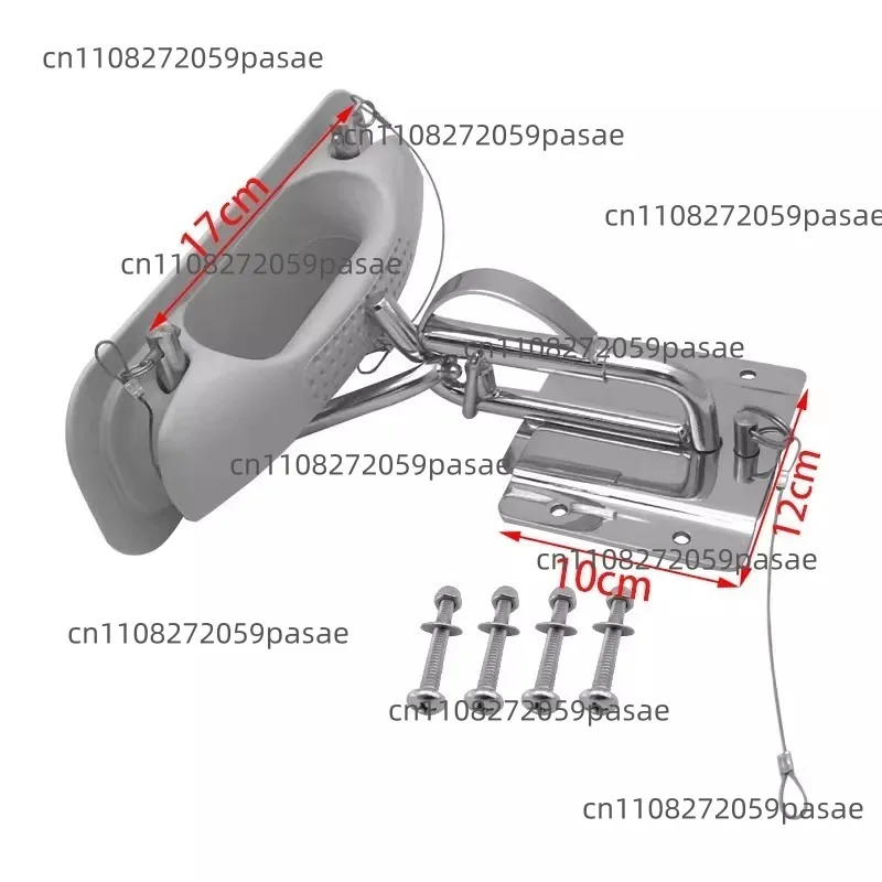 Stainless steel docking bracket combination davit set hanger sleeve pad marine quick release hardware accessories
Stainless steel docking bracket combination davit set hanger sleeve pad marine quick release hardware accessories