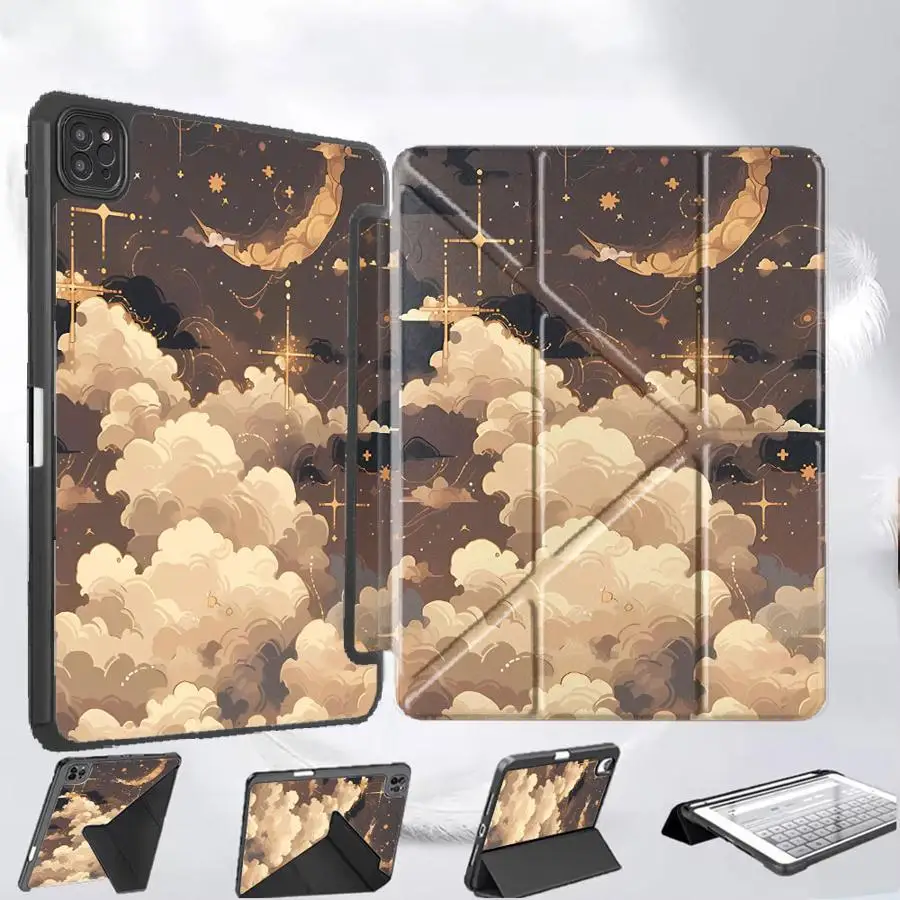 Чехол-подставка для планшетов iPad Pro 2025, Mini 6, 7, Air 4, 5, M3, M2, M4, 11 дюймов, Pro 11-го, 10-го, 9-го, 8-го, 7-го поколений, 12.9 дюймов, с мультяшным рисунком Луна
Чехол-подставка для планшетов iPad Pro 2025, Mini 6, 7, Air 4, 5, M3, M2, M4, 11 дюймов, Pro 11-го, 10-го, 9-го, 8-го, 7-го поколений, 12.9 дюймов, с мультяшным рисунком Луна