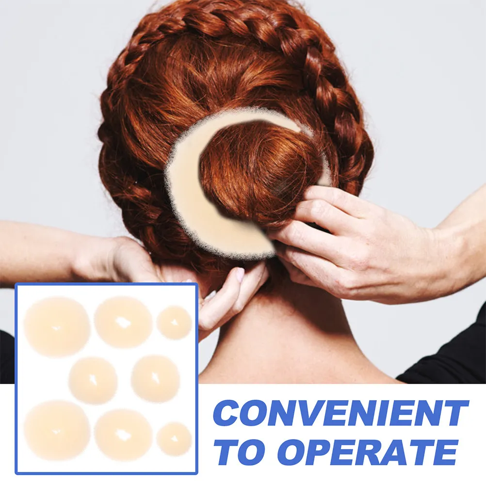 12Pcs Donut Bun Hair Shaper for Girl Easy Operation Soft Texture Fine Craftsmanship Saves Time Perfect Hair Bun Donut Hairstyle
12Pcs Donut Bun Hair Shaper for Girl Easy Operation Soft Texture Fine Craftsmanship Saves Time Perfect Hair Bun Donut Hairstyle