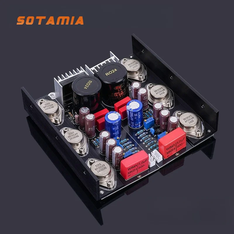 SOTAMIA 2PCS Class A HD1969 Power Amplifier Board 10W+10W Household Bookshelf Box Audio Amplifier
SOTAMIA 2PCS Class A HD1969 Power Amplifier Board 10W+10W Household Bookshelf Box Audio Amplifier