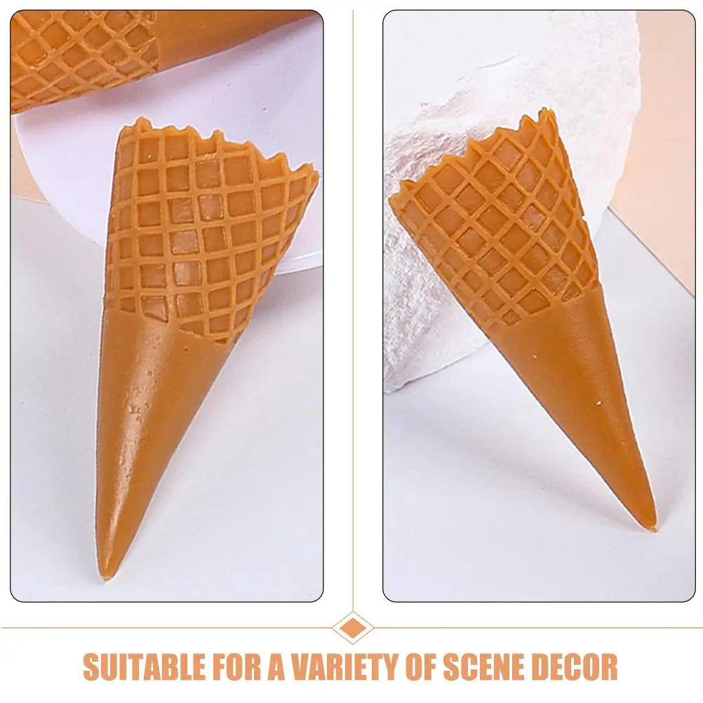 12 Pcs Mini Simulated Ice Cream Cone Bottom Holders Bright Color DIY Crafts Supplies Plastic Food Toys Play Kitchen Mini Cones
12 Pcs Mini Simulated Ice Cream Cone Bottom Holders Bright Color DIY Crafts Supplies Plastic Food Toys Play Kitchen Mini Cones