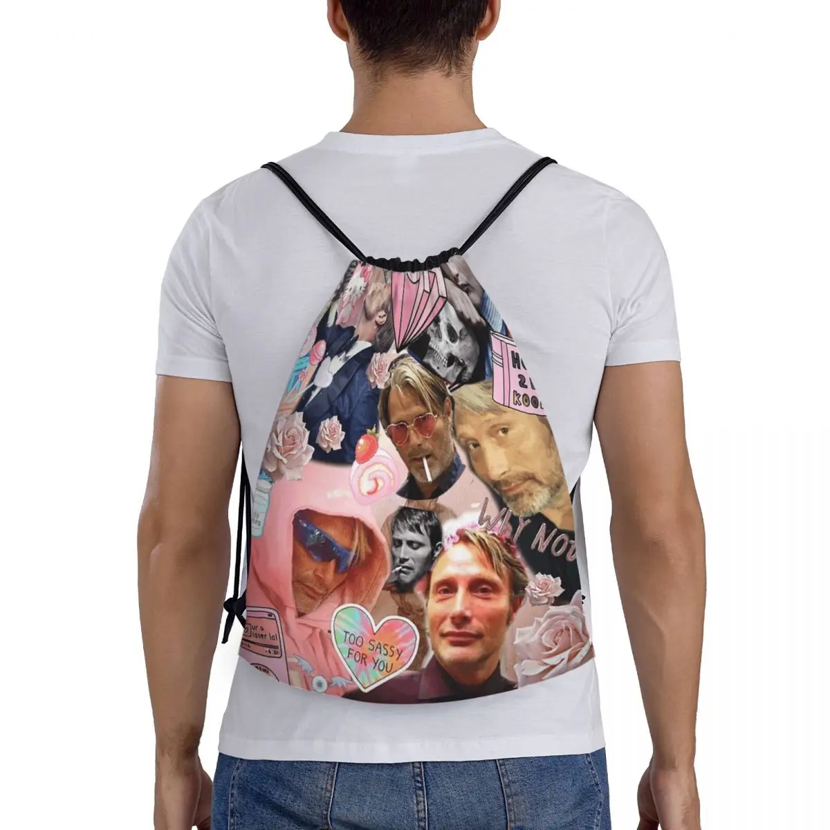 Mads Mikkelsen Collage Greeting Card36 Backpacks Multi-function Drawstring Bundle Pocket Sports Bag Book Bags for Travel School
Mads Mikkelsen Collage Greeting Card36 Backpacks Multi-function Drawstring Bundle Pocket Sports Bag Book Bags for Travel School
