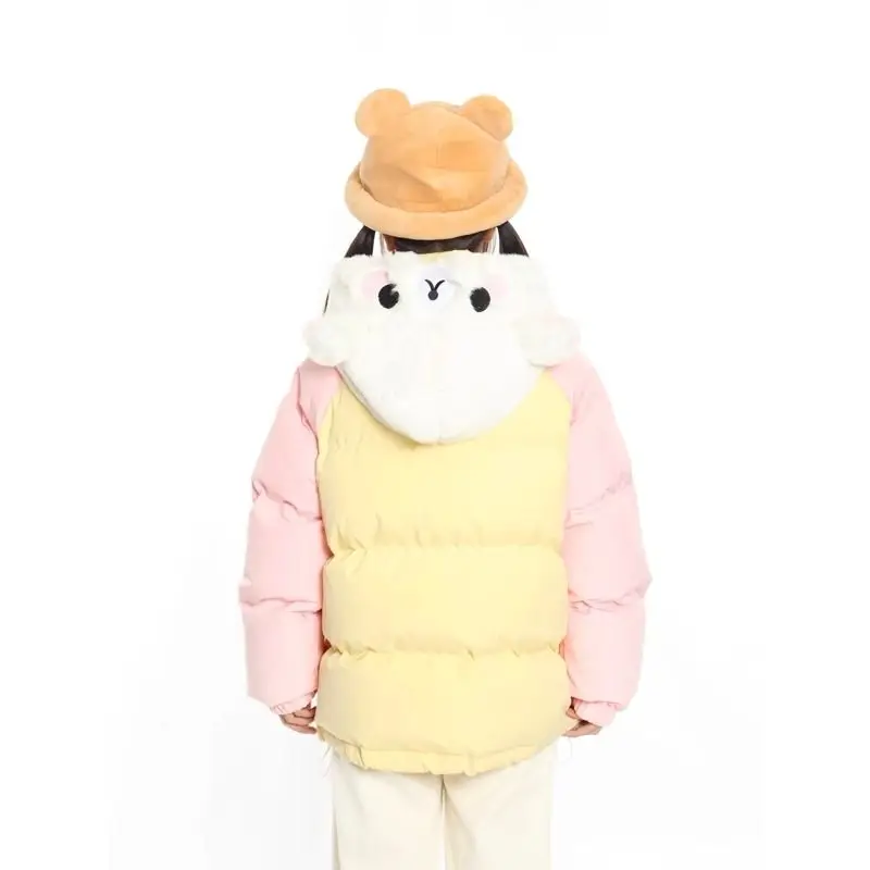 Kawaii Rilakkuma Hooded Cotton Jacket Student Winter Thicken Warm Anime Cartoon Y2K Cotton-padded Jacket Girl Birthday Gift Toys
Kawaii Rilakkuma Hooded Cotton Jacket Student Winter Thicken Warm Anime Cartoon Y2K Cotton-padded Jacket Girl Birthday Gift Toys