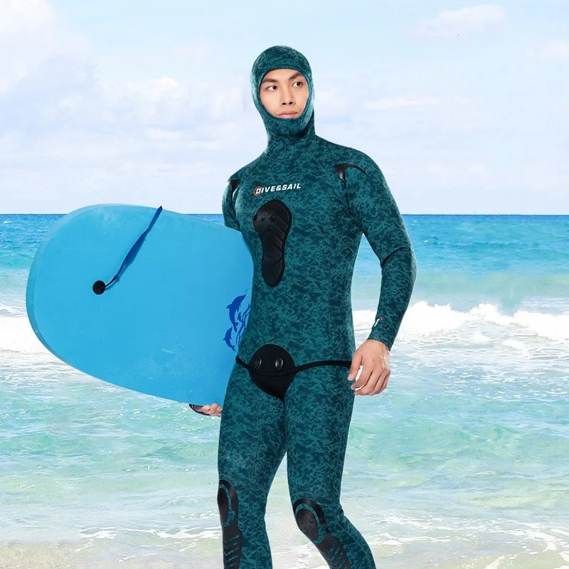 2023 Luxury Professional Wetsuit Men 3MM CR Neoprene Warm Deep Diving Set Split Camouflage Spearfishing Snorkeling Suit Male
2023 Luxury Professional Wetsuit Men 3MM CR Neoprene Warm Deep Diving Set Split Camouflage Spearfishing Snorkeling Suit Male