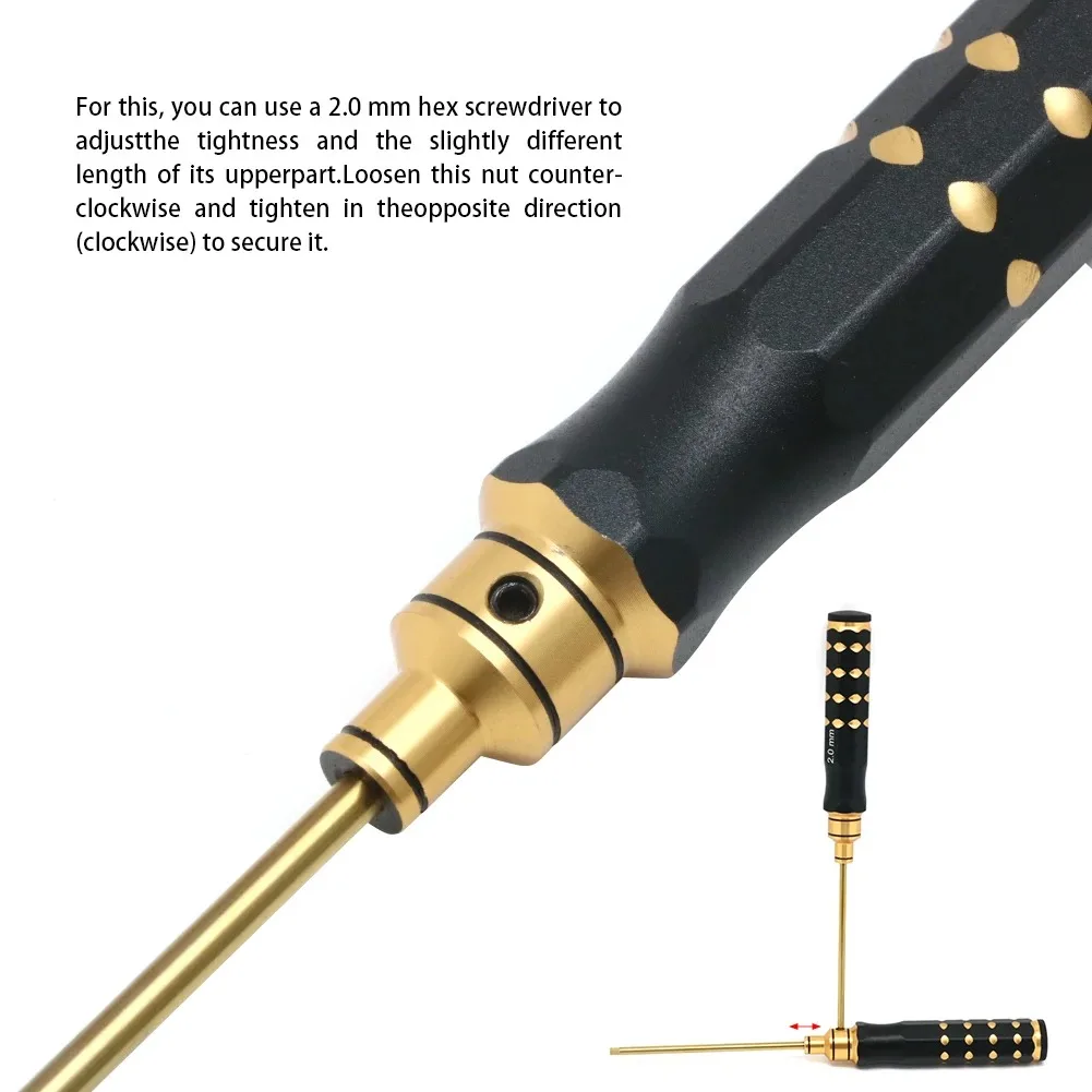 4 in 1 Hexagon Screwdriver 1.5 2.0 2.5 3.0mm 6.35mm Quick Change Allen Key Hex Screws Wrench Tool for 1/8 1/10 RC Car SCX10 TRX4
4 in 1 Hexagon Screwdriver 1.5 2.0 2.5 3.0mm 6.35mm Quick Change Allen Key Hex Screws Wrench Tool for 1/8 1/10 RC Car SCX10 TRX4