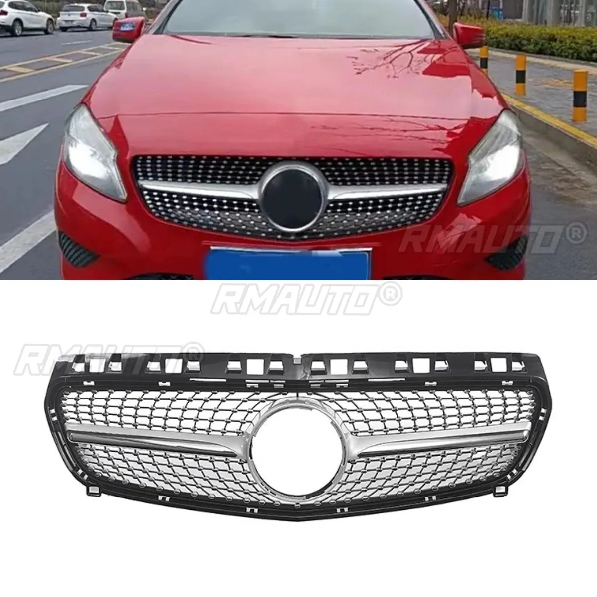 Car Bumper Grill Decorative Strips Racing Grille Body Kit Front Bumper Grill For Mercedes Benz A-Class W176 2013-2016 Exterior
Car Bumper Grill Decorative Strips Racing Grille Body Kit Front Bumper Grill For Mercedes Benz A-Class W176 2013-2016 Exterior