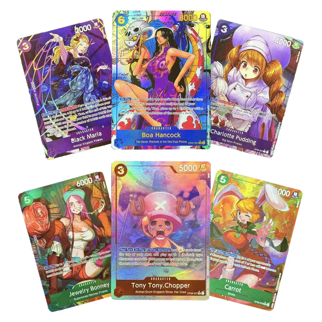 One Piece TCG SP Alternate Art Replica Cards - OP07/OP08/OP09 Series Holo Foil Fan-Made Cards for Collection
One Piece TCG SP Alternate Art Replica Cards - OP07/OP08/OP09 Series Holo Foil Fan-Made Cards for Collection