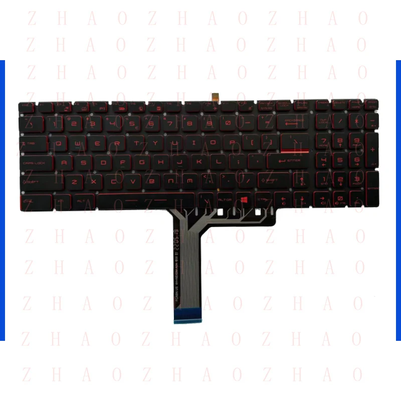 L+ for MSI GL65 9RC 9SC 9SD 9SE Leopard 10SDR 10SER 10SFR Keyboard With Red Backlit
L+ for MSI GL65 9RC 9SC 9SD 9SE Leopard 10SDR 10SER 10SFR Keyboard With Red Backlit