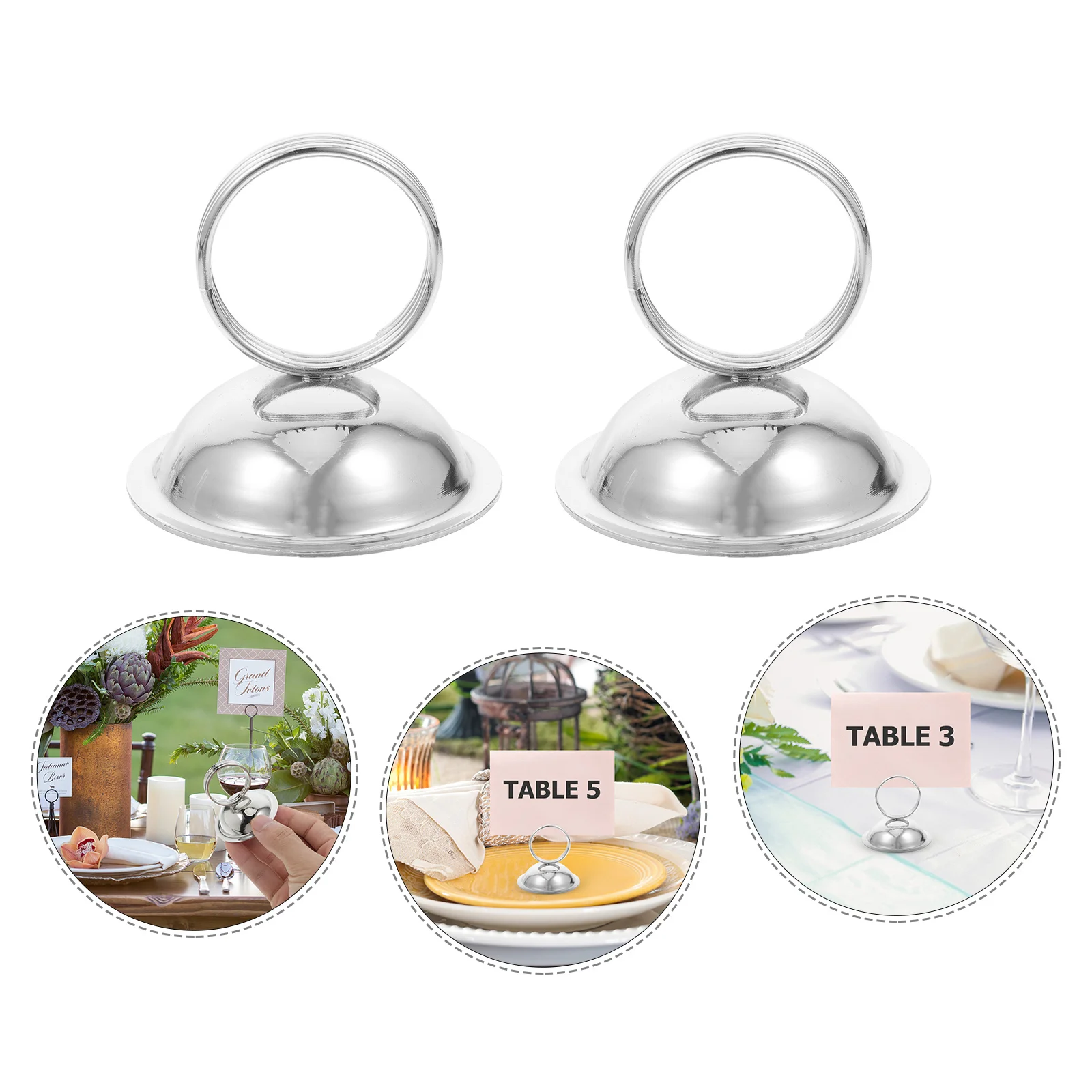 6Pcs Modern Table Number Holders Versatile Photo Memo Clip Stand for Wedding Reception Buffet Decor Graduation Picture Display
6Pcs Modern Table Number Holders Versatile Photo Memo Clip Stand for Wedding Reception Buffet Decor Graduation Picture Display