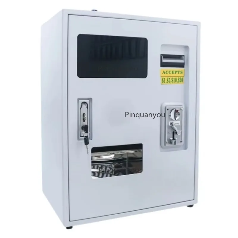 Metal Cabinet Mini Coin Exchange Arcade Vending Machine Coin Changer
Metal Cabinet Mini Coin Exchange Arcade Vending Machine Coin Changer